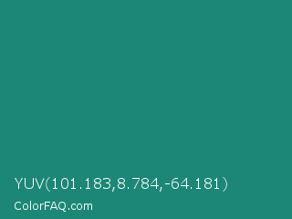 YUV 101.183,8.784,-64.181 Color Image