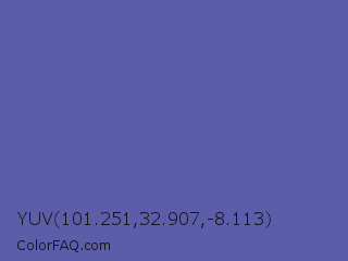 YUV 101.251,32.907,-8.113 Color Image