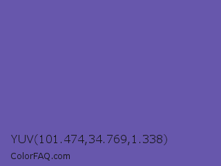 YUV 101.474,34.769,1.338 Color Image