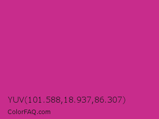 YUV 101.588,18.937,86.307 Color Image