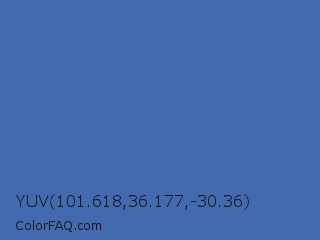 YUV 101.618,36.177,-30.36 Color Image