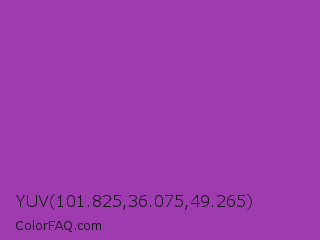 YUV 101.825,36.075,49.265 Color Image
