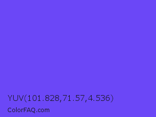 YUV 101.828,71.57,4.536 Color Image