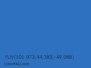 YUV 101.973,44.383,-49.088 Color Image