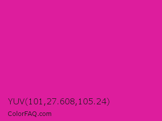 YUV 101,27.608,105.24 Color Image