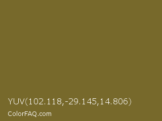 YUV 102.118,-29.145,14.806 Color Image