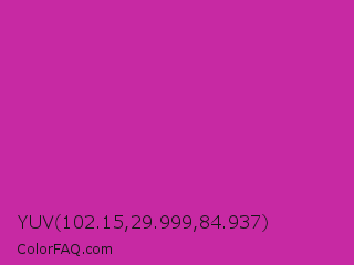 YUV 102.15,29.999,84.937 Color Image