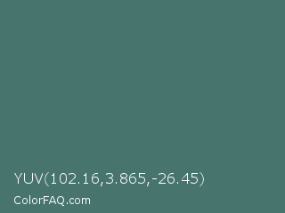 YUV 102.16,3.865,-26.45 Color Image