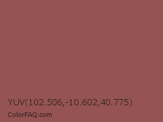 YUV 102.506,-10.602,40.775 Color Image