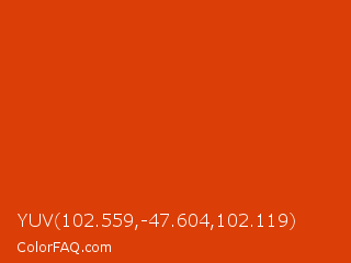 YUV 102.559,-47.604,102.119 Color Image