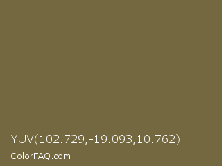 YUV 102.729,-19.093,10.762 Color Image