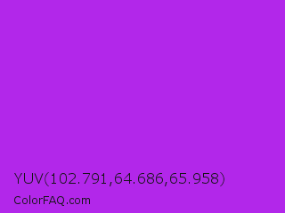 YUV 102.791,64.686,65.958 Color Image