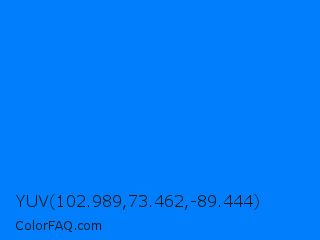 YUV 102.989,73.462,-89.444 Color Image
