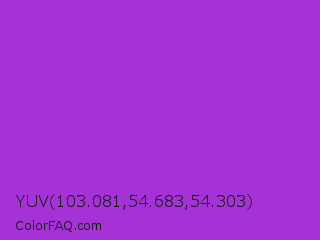 YUV 103.081,54.683,54.303 Color Image