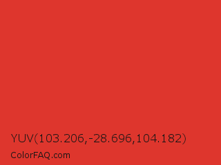 YUV 103.206,-28.696,104.182 Color Image