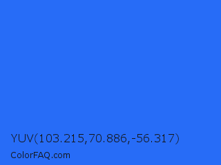 YUV 103.215,70.886,-56.317 Color Image