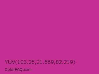 YUV 103.25,21.569,82.219 Color Image