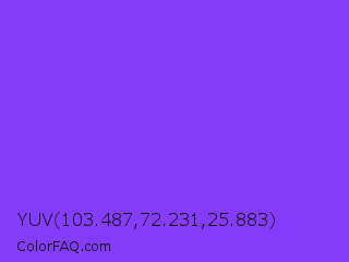 YUV 103.487,72.231,25.883 Color Image