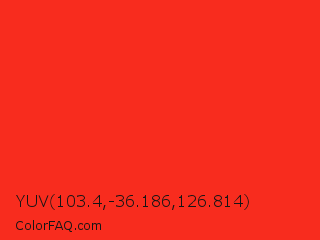 YUV 103.4,-36.186,126.814 Color Image