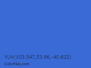 YUV 103.547,53.96,-40.822 Color Image
