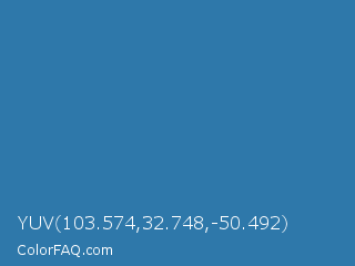 YUV 103.574,32.748,-50.492 Color Image