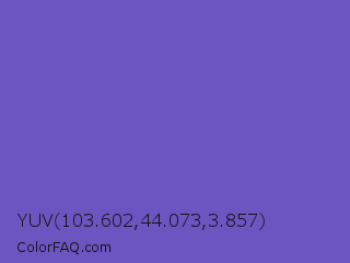 YUV 103.602,44.073,3.857 Color Image
