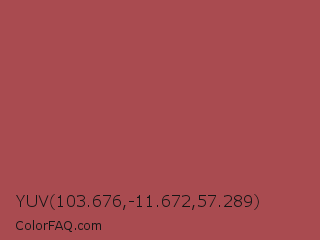 YUV 103.676,-11.672,57.289 Color Image