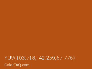YUV 103.718,-42.259,67.776 Color Image