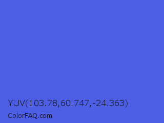 YUV 103.78,60.747,-24.363 Color Image