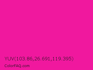 YUV 103.86,26.691,119.395 Color Image
