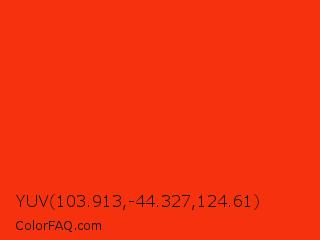 YUV 103.913,-44.327,124.61 Color Image