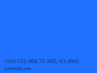 YUV 103.969,73.965,-63.994 Color Image