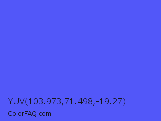 YUV 103.973,71.498,-19.27 Color Image