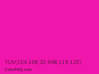 YUV 104.168,32.948,119.125 Color Image