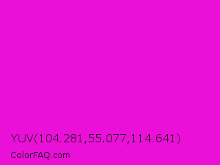 YUV 104.281,55.077,114.641 Color Image