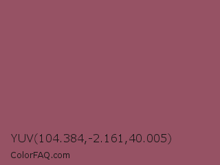 YUV 104.384,-2.161,40.005 Color Image