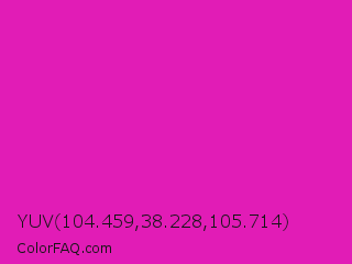 YUV 104.459,38.228,105.714 Color Image