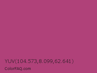 YUV 104.573,8.099,62.641 Color Image