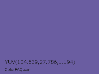 YUV 104.639,27.786,1.194 Color Image