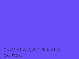 YUV 104.752,70.128,0.217 Color Image
