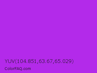 YUV 104.851,63.67,65.029 Color Image