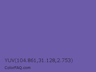 YUV 104.861,31.128,2.753 Color Image
