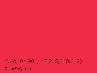 YUV 104.981,-17.246,118.412 Color Image