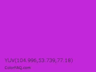 YUV 104.996,53.739,77.18 Color Image