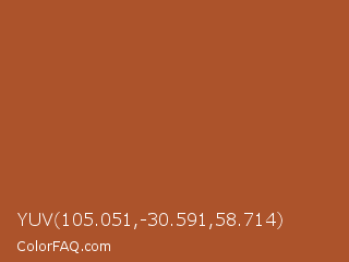 YUV 105.051,-30.591,58.714 Color Image