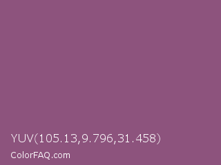 YUV 105.13,9.796,31.458 Color Image