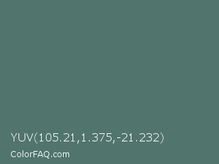YUV 105.21,1.375,-21.232 Color Image