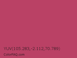 YUV 105.283,-2.112,70.789 Color Image