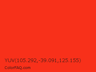 YUV 105.292,-39.091,125.155 Color Image