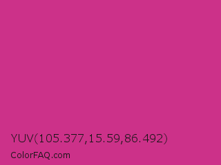 YUV 105.377,15.59,86.492 Color Image